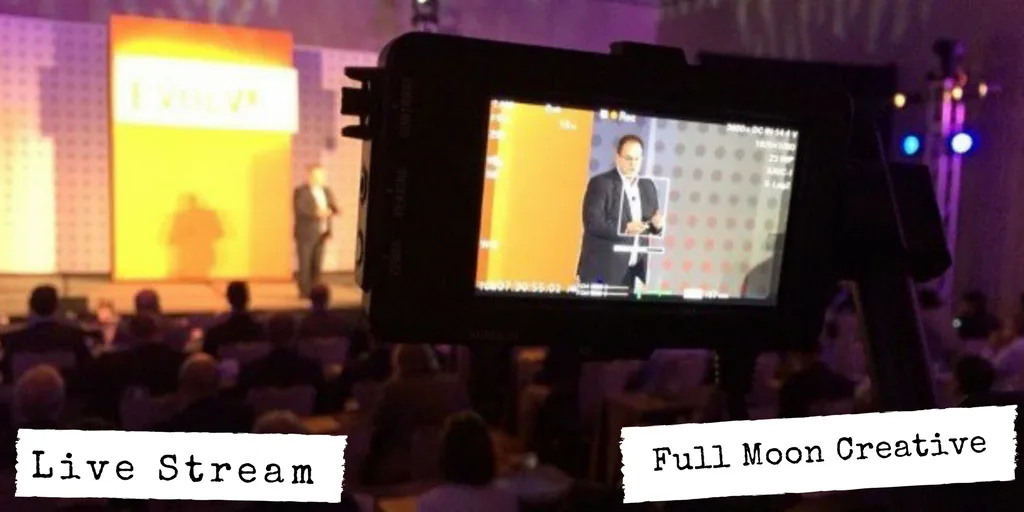 Live event streaming and broadcast in South Florida by Full Moon Creative